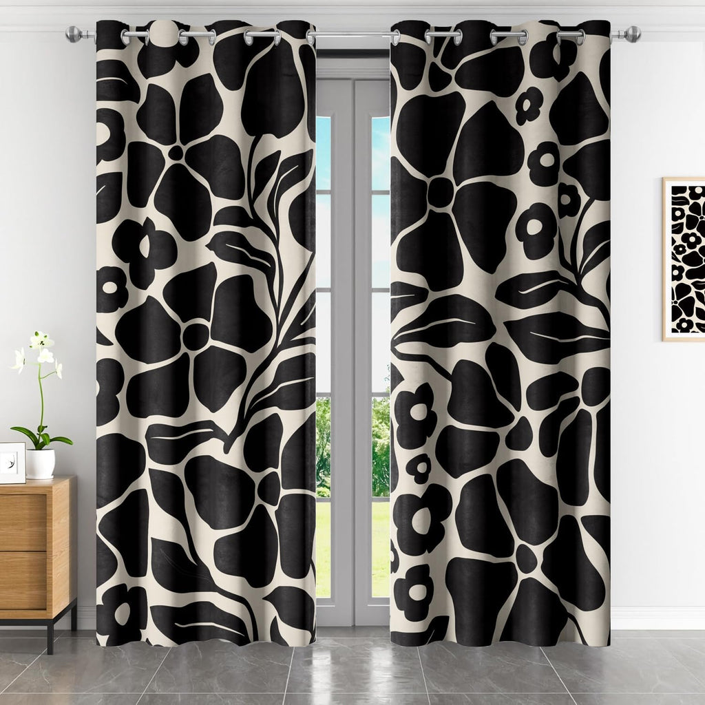 DesignLivingco-Boho Blackout Curtain 52x84