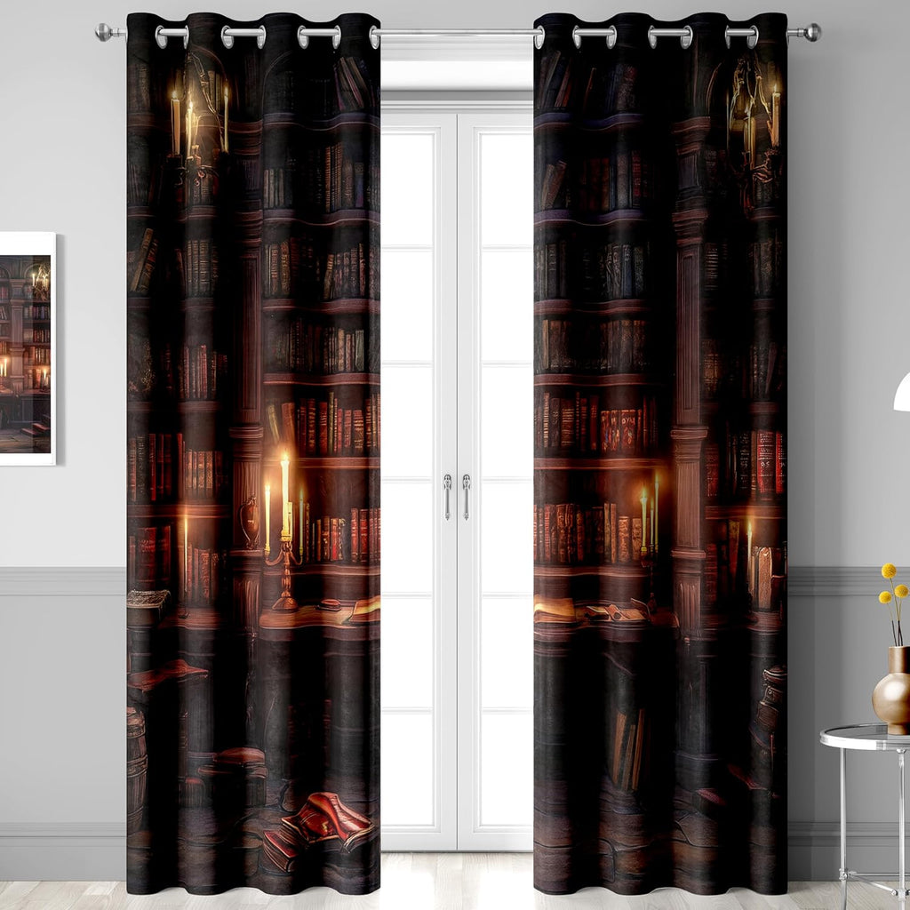 DesignLivingco-Bookshelf Curtain 52x84
