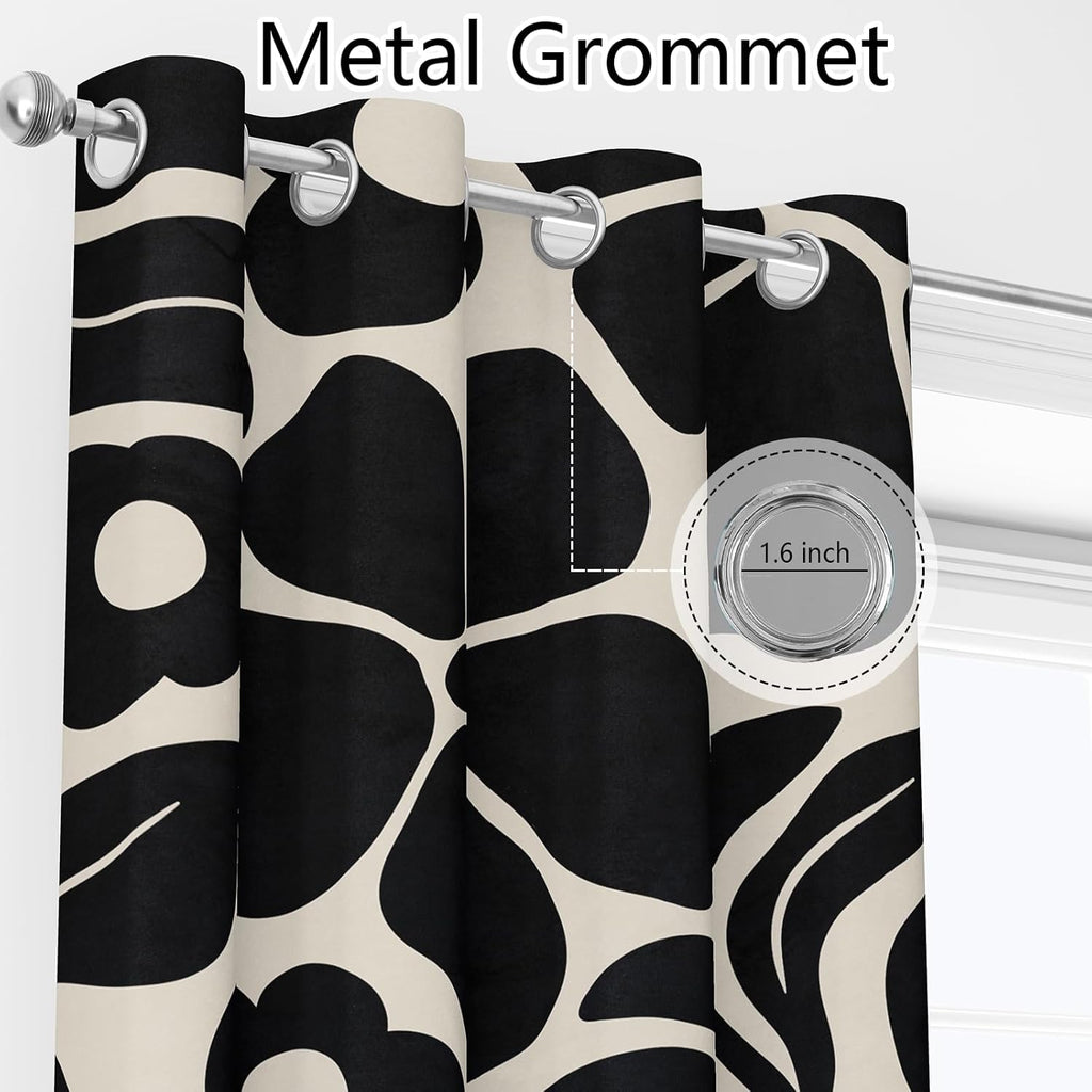 DesignLivingco-Boho Blackout Curtain 52x84