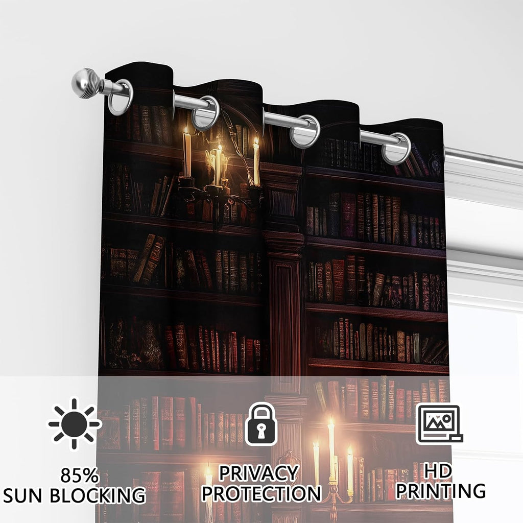 DesignLivingco-Bookshelf Curtain 52x84