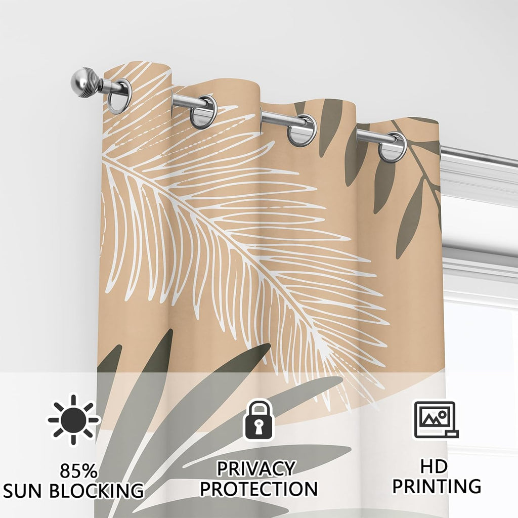 DesignLivingco-Boho Geometric Curtain 52x96